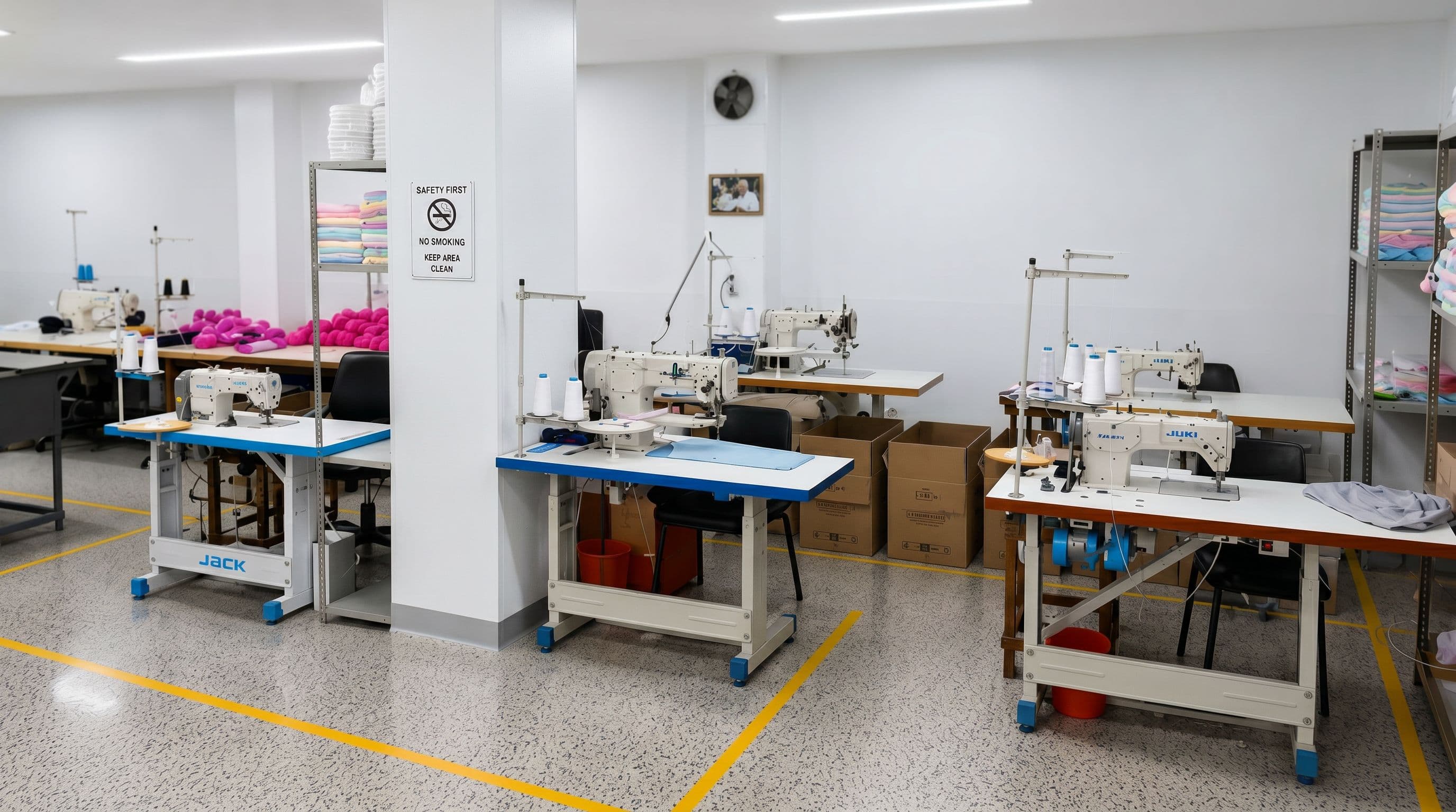 Inside the White Lifa factory in Beirut